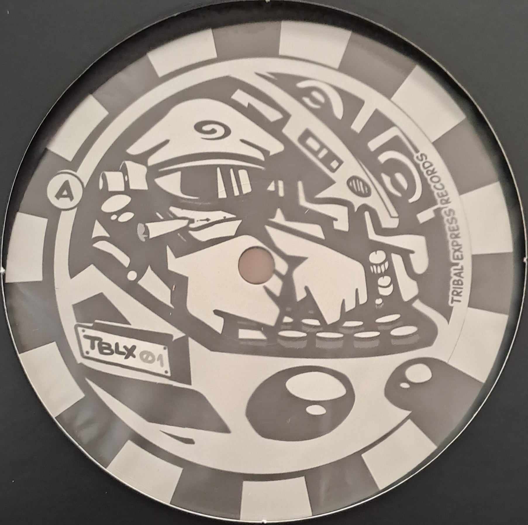 Tribal Express 01 (toute dernière copie en stock) - vinyle freetekno